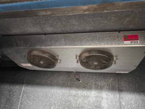lot 7525 image: Compressor  Condenser for Walk-in Cooler - Less Than a Year Old