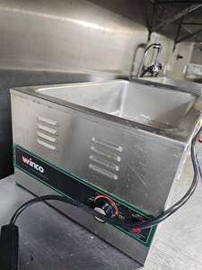 lot 7534 image: Winco FW-S510 Food Warmer 1500W Commercial Food Warmer&nbsp
