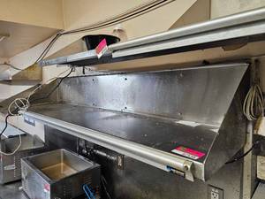 lot 7538 image: Commercial Stainless Steel Wall-Mounted shelf 70
