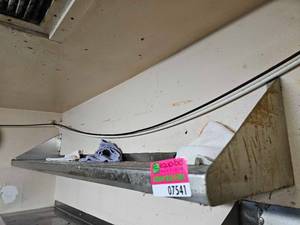 lot 7541 image: Stainless Steel Wall Mounted Shelf - 66