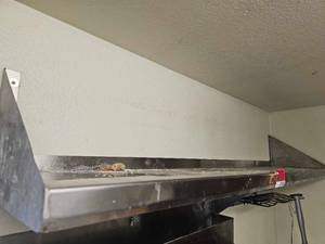lot 7548 image: Commercial Stainless Steel Wall Shelf - 60