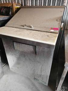 lot 7573 image: True TSSU-27-12M-C-HC Commercial Undercounter Refrigerator