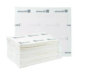 lot 1878 image: Medline Ultrasorbs Drypads, 30 x 36, 25 Count, Super Absorbent Disposable Bed Pads, Large Incontinence Bed Pads, Chucks Protective Underpads, 10 Times More Absorbent, For Adults, Elderly