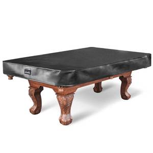 lot 1901 image: Shieldo Heavy Duty Leatherette Billiard Pool Table Cover,Waterproof&Tearproof Cover for Pool Table,789 Foot Fitted(8FTBalck)
