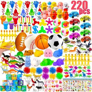 lot 1902 image: GOAUS Easter Egg Fillers Party Favors for Kids, 220 Pcs Small Toys Prizes Bulk, Goodie Bags Stuffers, Treasure Box Toys for Classroom, Prize Box Birthday Goody Bag