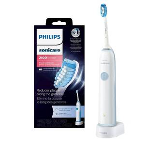 lot 2150 image: Philips Sonicare 2 Series plaque control rechargeable electric toothbrush, HX6211