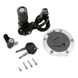 lot 2160 image: WOWTK Complete Set of Ignition Switch Lock Key fits for Yamaha YZF-R3 2015-2018
