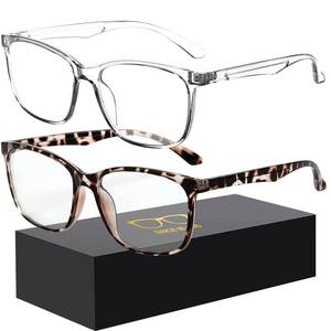 lot 2173 image: Oilway Blue-Light Blocking Glasses Computer ReadingGamingTVPhones Glasses Fashion Anti Eyestrain UV Glasses for Women Men