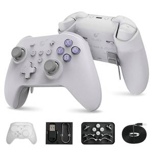 lot 2447 image: GuliKit KK3 MAX Controller (No Drift) for SwitchPCAndroidMacOSiOS with 4 Back Buttons, Hall Joysticks and Triggers, MaglevRotorHD Vibration,1000Hz Polling Rate - Retail $79.98