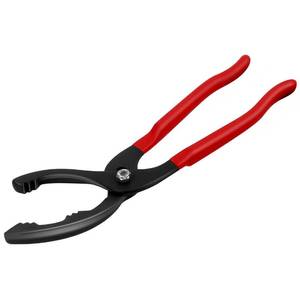 lot 2482 image: Oil Filter Wrench (L12, Jaw Capacity 60mm to 102mm), Automotive Oil Filter Removal Tool for Oil Change, Adjustable Fuel Filter Wrench Plier (1 Set)