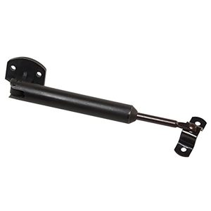 lot 10012 image: RV Designer H279, Door Support Strut, Plastic and Metal, Spring-Loaded 6-14 inch, Cabinet Hardware, Black, 2 Per Pack