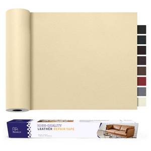 lot 10422 image: Besezx Leather Repair Kit, 30inx16in, 1pc, Rectangular, Traditional Style, Self-Adhesive, Waterproof, Wear-Resistant, Scratch-Resistant, Beige