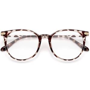 lot 10464 image: Gaoye Blue Light Blocking Glasses, Retro Round Eyewear Frame Anti Eyestrain Computer Glasses for Women Men (Leopard)
