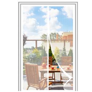 lot 11415 image: Magnetic Screen Door, Keep Bugs Out, Pet & Kid Friendly��Works with Front Doors, Sliding Doors,Fit Door Size 36 x 78 Inches White