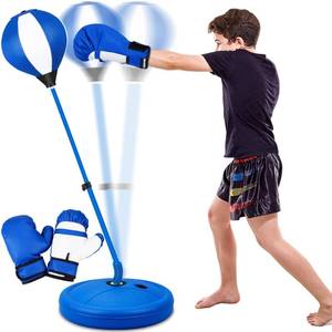 lot 11445 image: Punching Bag for Ages 3 4 5 6 7 8 Years Old Kids, Boxing Bag Set Toy with Boxing Gloves, Height Adjustable Punching Bag, Sport Toy for Boys & Girls, Ideal Christmas Birthday Gift for Kids