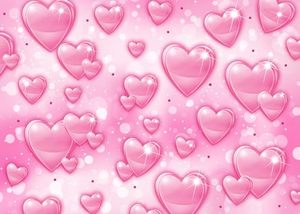 lot 11488 image: LYCGS 10X8ft Early 2000s Photography Backdrop Pink Hearts Valentines Day Backdrop y2k Backdrops Girl Birthday Party Decorations y2k Backdrops for Photoshoot Candy Heart Backdrop X-185