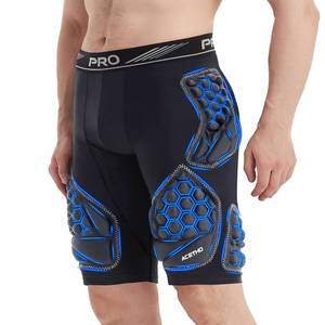 lot 12001 image: ACETHO 7-Pad Football Girdle for Men, Adult Football Girdle, Integrated Hip, Tailbone, Thigh Pads Girdles