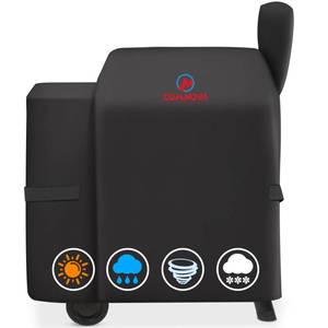lot 5325 image: Comnova Grill Cover for Traeger Pro 22 & 575 Series - 600D Wood Pellet Smoker Cover for Traeger Waterproof & Heavy Duty, Premium Pellet BBQ Cover for Traeger Pro 22  Pro 575, Z Grills 550B and More
