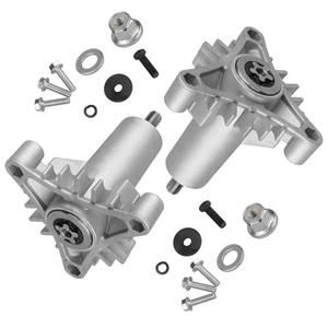 lot 5998 image: Fourtry Spindles Fit for Craftsman 42 inch Deck Mower - 130794 Deck Spindle Fit for Poulan HU Sears Craftsman LT1000 LT2000 LTX1000 Riding Mower with 36 38 42 Cutting Deck, Replace 137641, 2 Pack