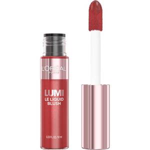 lot 6407 image: LOreal Paris True Match Lumi Le Liquid Blush, Intense Lightweight Blush Formula With Liquid Pigments, Glowy Worth It Medium, 0.33 Fl Oz
