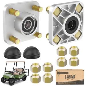 lot 6422 image: 10L0L 2PCS Golf Cart Front Wheel Hub Assembly for Yamaha Drive G2 G8 G9 G14 G16 G19 G22 G29 Gas or Electric Golf Cart Replace OEM#JG5-WF511-10-00, JG5-WF511-00