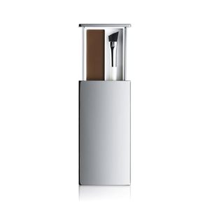 lot 6434 image: Clinique Brow Shaper  Fine Pressed Powder with Brush  Soft, Natural Colors, Charcoaled, 1 Count