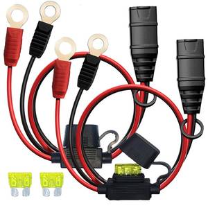 lot 6454 image: 2 Pack GC002 X-Connect fit for NOCO Battery Charger Accessories,M6 (14in) XL Eyelet Terminal,Smart Batteries Trickle Charger Cable