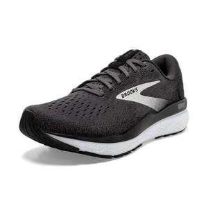 lot 7278 image: Brooks Women Ghost 16 Neutral Running Shoe - BlackGreyWhite - 9.5 Medium - Retail $132.54