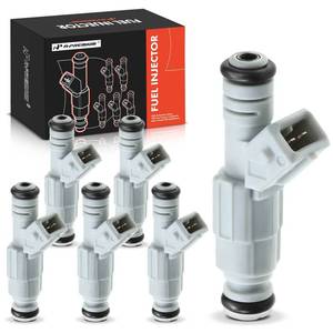lot 8297 image: A-Premium Fuel Injectors Compatible with Buick Regal, Park Avenue, Riviera & Chevrolet Impala, Monte Carlo & Oldsmobile LSS & Pontiac Bonneville, Grand Prix, V6 3.8L, Replace# 0280155868