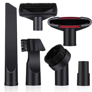 lot 8300 image: Lrcipru 6PcsSet Vacuum Cleaner Attachment Suction Head Brush Kit Fit for 32mm to 35mm Inner Diameter, Replacement Kits Universal Vacuum Attachments Floor Care Set