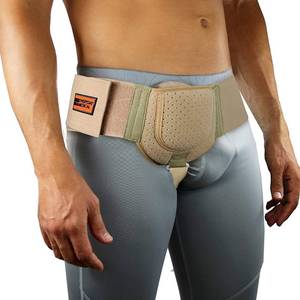 lot 12369 image: Everyday Medical Hernia Guard I Inguinal Hernia Belt For Men I Left or Right Side, Post Surgery Men��s Inguinal Hernia Support Truss, Groin Hernias I Adjustable Waist Strap I LARGEXLARGE
