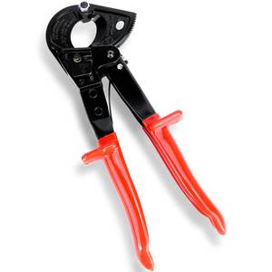 lot 12370 image: Cable Cutters - Sanuke Ratcheting Cable Cutters Heavy Duty for Electricians - Cutting Aluminum Copper Soft Wire up to 600MCM  240mm�