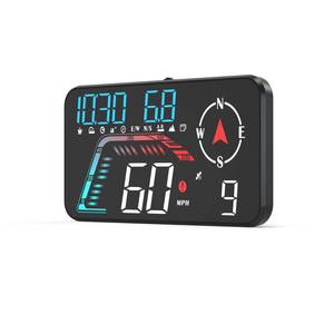 lot 12377 image: Liiiyuan Hud Car Head Up Display G12 with HD LED Display for All Speedometer for All Speedometer Models, with Adaptive Light Sensing