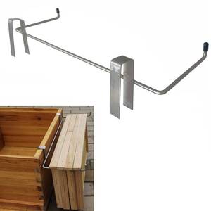 lot 12419 image: Jashem Bee Hive Frame Holder Stainless Steel Frame Grip Shovel Bee Frame (1 Sets)