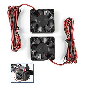 lot 12428 image: Creality Original Ender 3 Nozzle Fan DC BRUSHLESS PD04010MS4 DC 24V 0.10A Cooling Fan 40mmx40mmx10mm 4010 Sleeve Bearing for 3D Printer