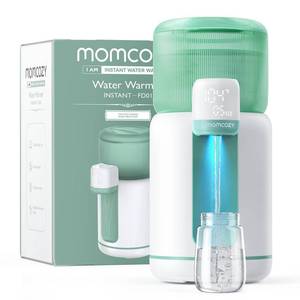 lot 15962 image: Momcozy Baby Bottle Warmer, Automatic Fast Water Dispenser for Making Formula Instantly with Night Light, 2-11Oz Options & 2.5L84Oz Larger Capacity Detachable Tank, 4 Temperature Control