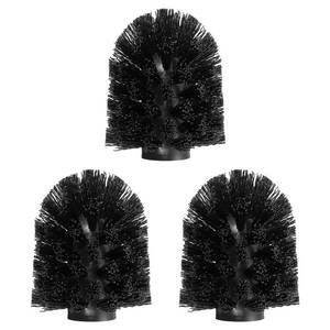 lot 16267 image: uxcell 5 Pcs Toilet Bowl Brush Replacement Head 15mm, Toilet Scrub Brush Cleaning Round Ball Shaped Toilet Brushes Heads Black
