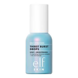 lot 16268 image: e.l.f. SKIN Holy Hydration Thirst Burst Drops, Serum For A Radiant Complexion Instantly & Over Time, Made With Hyaluronic Acid, Vegan & Cruelty-Free