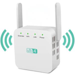 lot 16321 image: Net Boost, Netboost WiFi Extender 2024, WiFi Booster Signal Booster, WiFi Range Extender 300Mbps, 7998 Sq.ft Long Range Internet Extender WiFi Booster for Home 360° Full Coverage