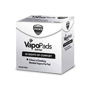 lot 16358 image: Vicks VapoPads, 20 Count, Refill Scent Pads �� Soothing Menthol Vapor Pads for Vicks Humidifiers, Vaporizers, and Plug-Ins, FSA and HSA Eligible