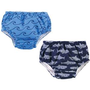 lot 16364 image: Hudson Baby Unisex Baby Swim Diapers, Sharks, 5 Toddler