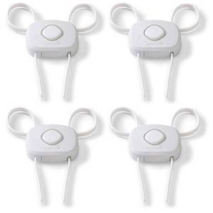 lot 16376 image: Safety 1st OutSmart�� Flex Lock, White, 4 Pack