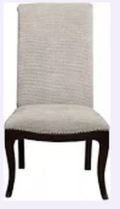 lot 6 image: Homeglance Dows Linen Upholstered Side Chairs(6 total)