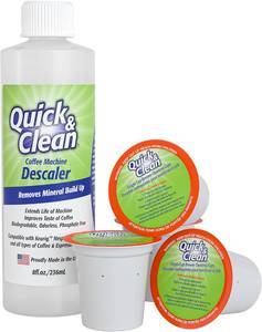 lot 8114 image: 4-Pack of Cleaning Cups with Descaler- 2.0 Compatible