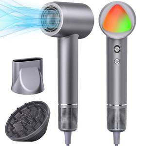lot 8167 image: $66 Portable Ionic Hair Dryer, Fast-Drying, w Diffuser & Nozzle