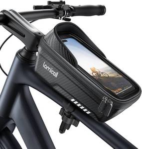 lot 8178 image: Lamicall Bike Frame Bag Waterproof - 1s Release 2 in 1 Bike