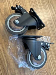 lot 8193 image: billtnrio 4 castor wheels 2 pack