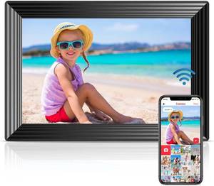 lot 8201 image: $70 Frameo 10.1 WiFi Digital Picture Frame, 16GB, 1280x800 IPS HD