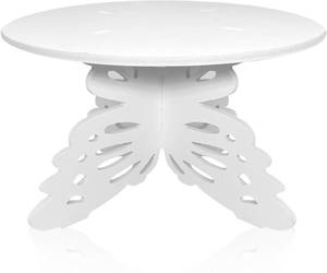 lot 8209 image: AOCEAN 12 Butterfly Cake Stand with Engraved Butterflies.