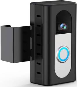 lot 8218 image: QIBOX Anti-Theft Mount for RingBlink Doorbells, No-Drill Bracket